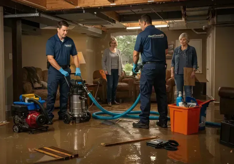 Basement Water Extraction and Removal Techniques process in Carleton, MI